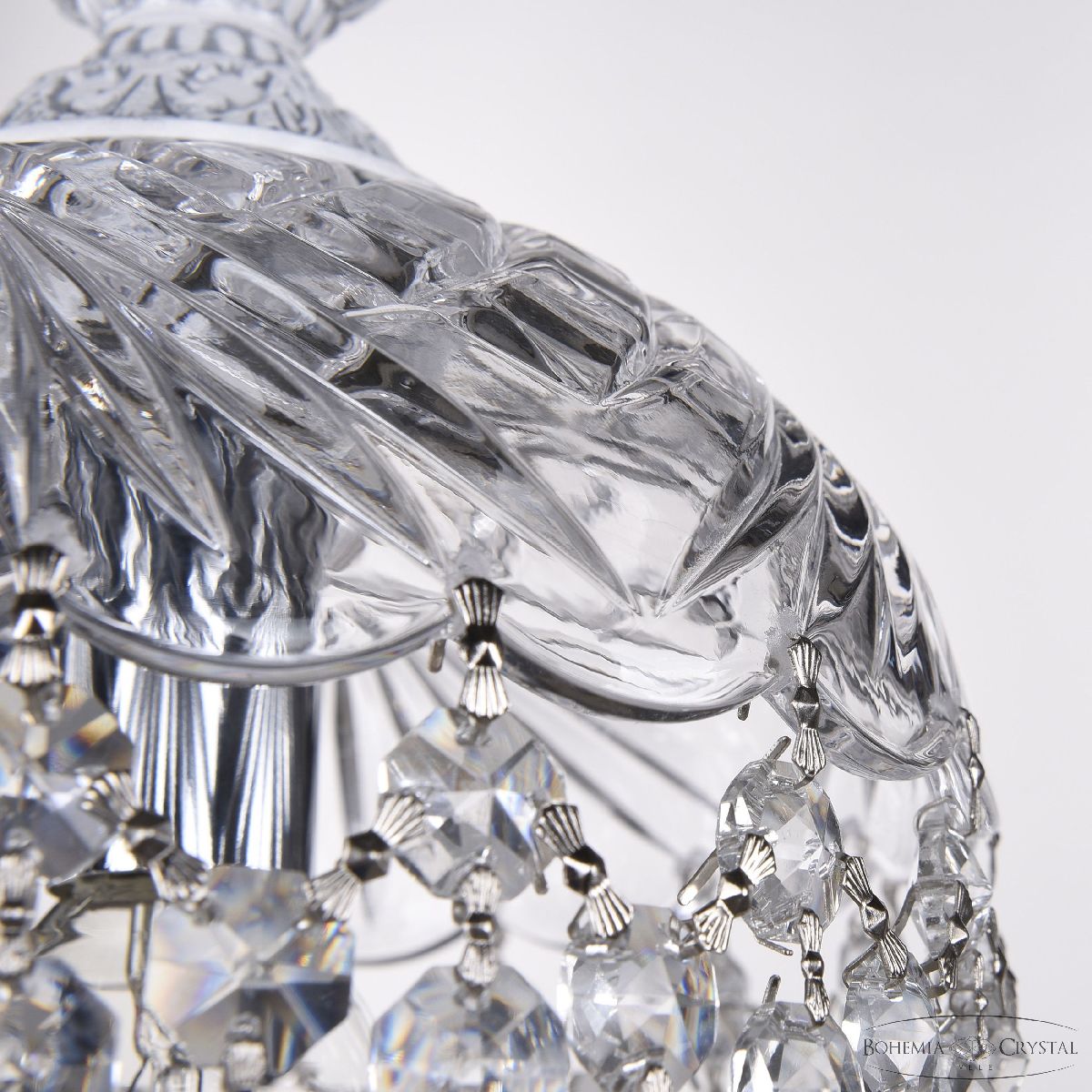 подвесной светильник bohemia ivele crystal al16781/16 wmn leafs