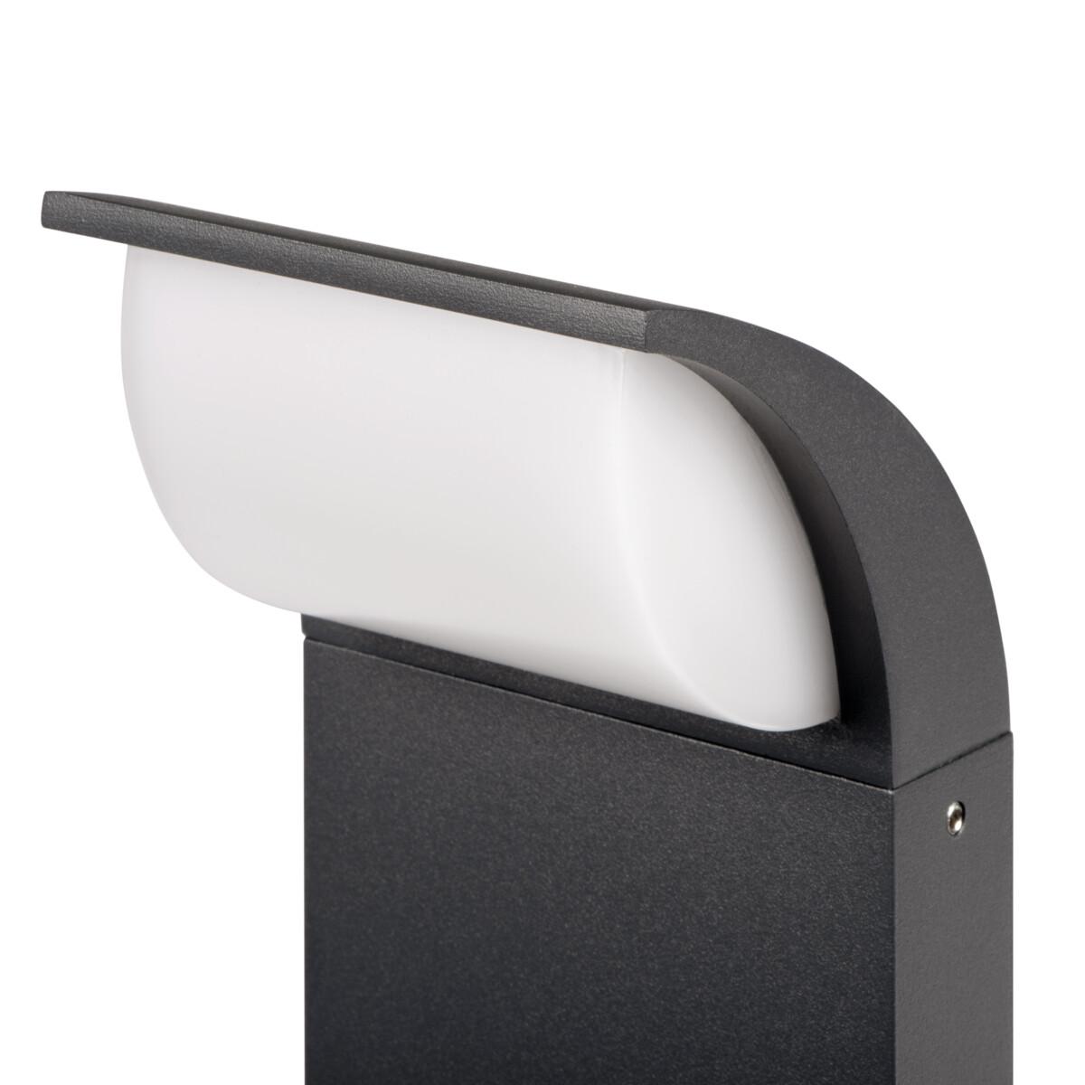садовый настенный светильник kanlux abete led el 20 gr 36572