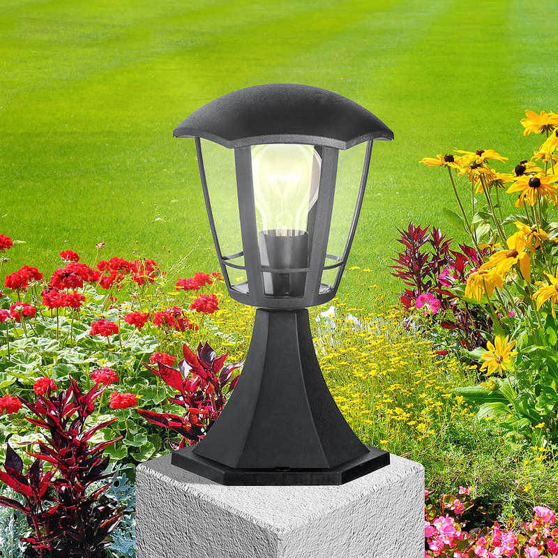 садово-парковый светильник эра нту 07-40-003 «валенсия 1» черный б0051190