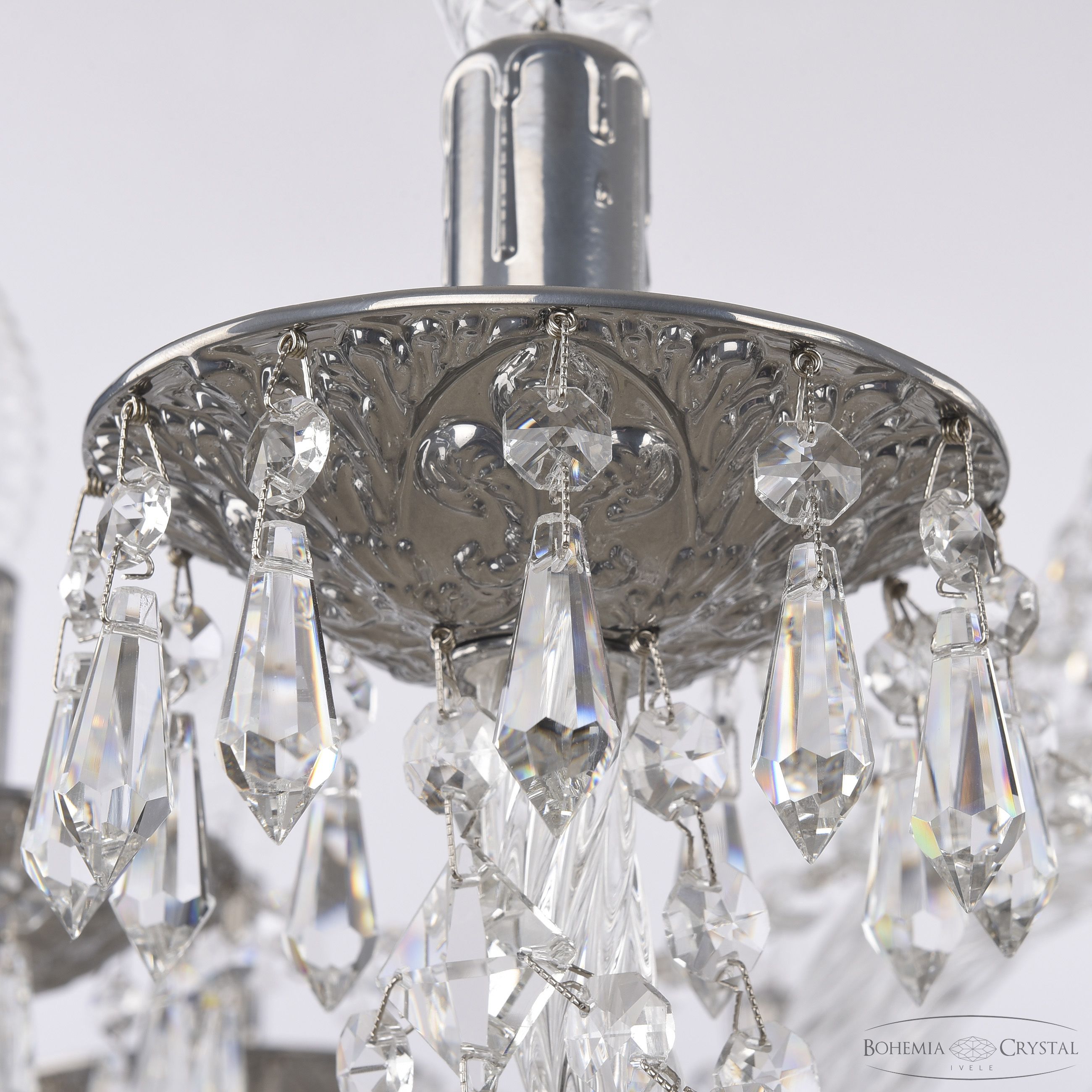 подвесная люстра bohemia ivele crystal al16303/10/300 cg