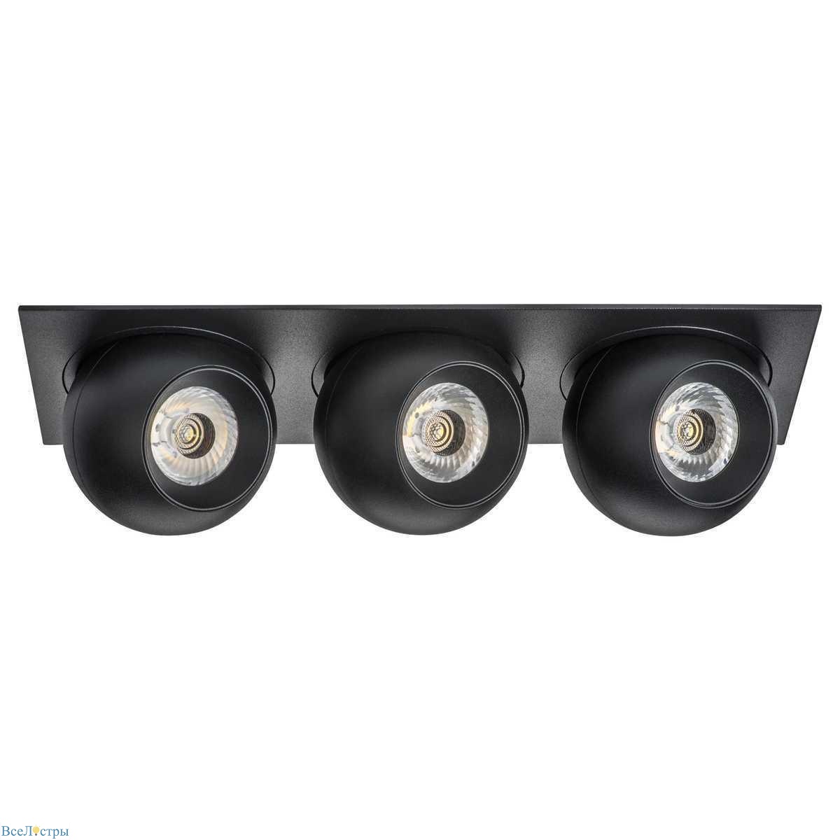 встраиваемый светодиодный спот lightstar urbano (217537+217074+217074+217074) i537747474