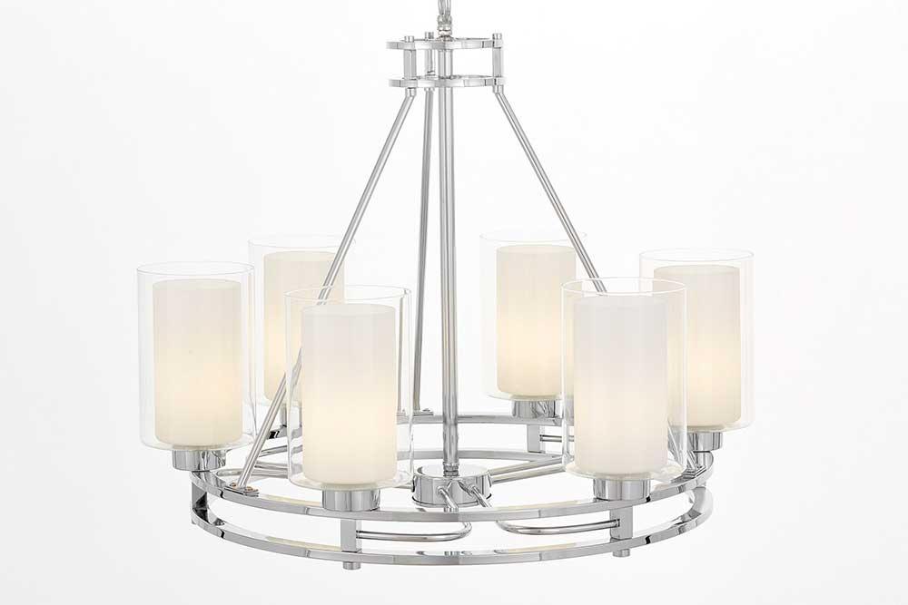 подвесная люстра lumina deco marietta ldp 8025-6 chr+wt