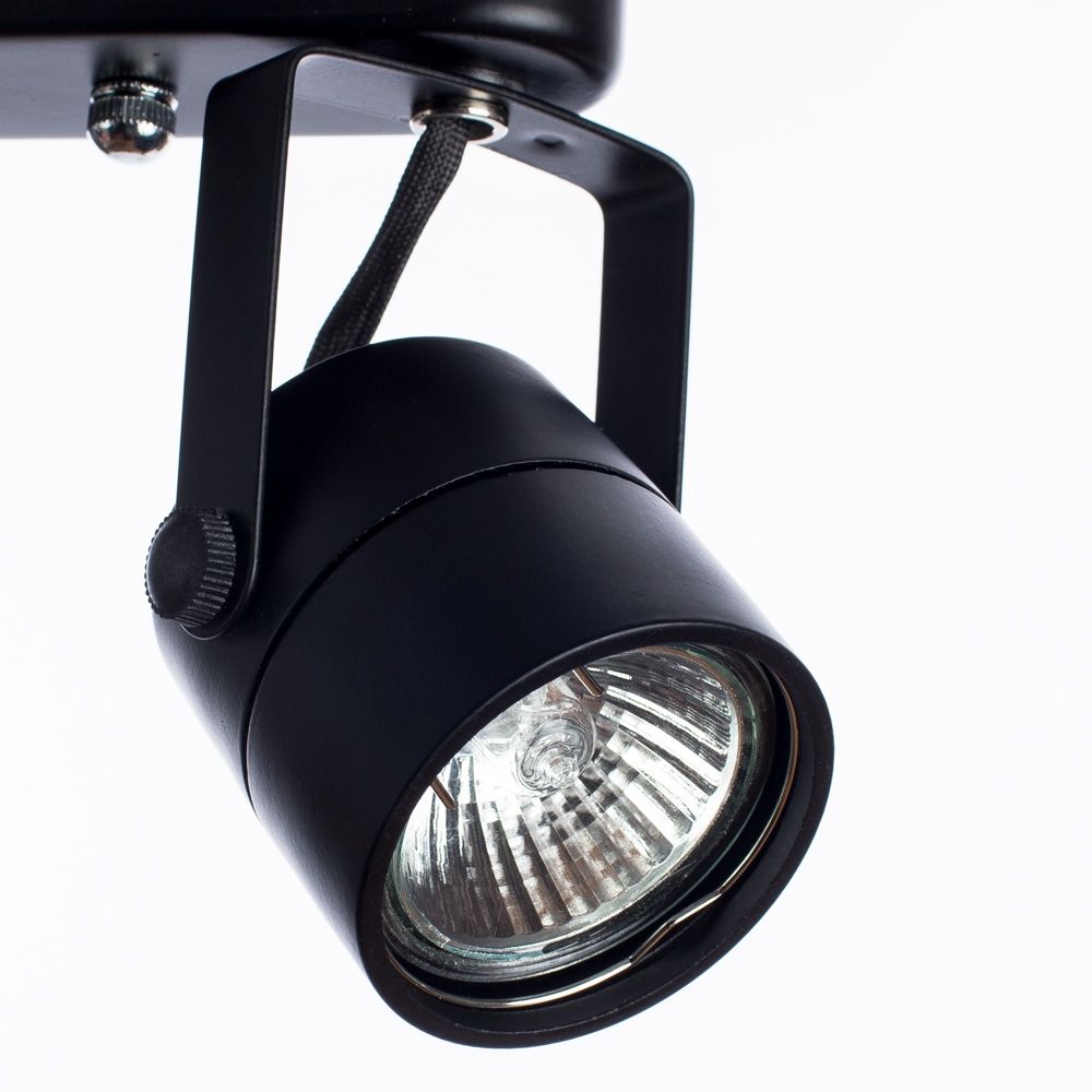 спот arte lamp lente a1310pl-2bk