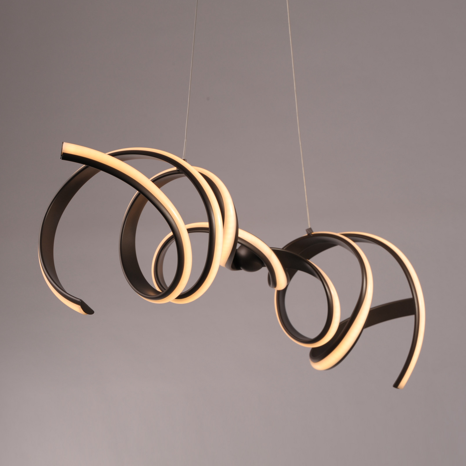 подвесной светильник delight collection fluire md8690-2c dark bronze