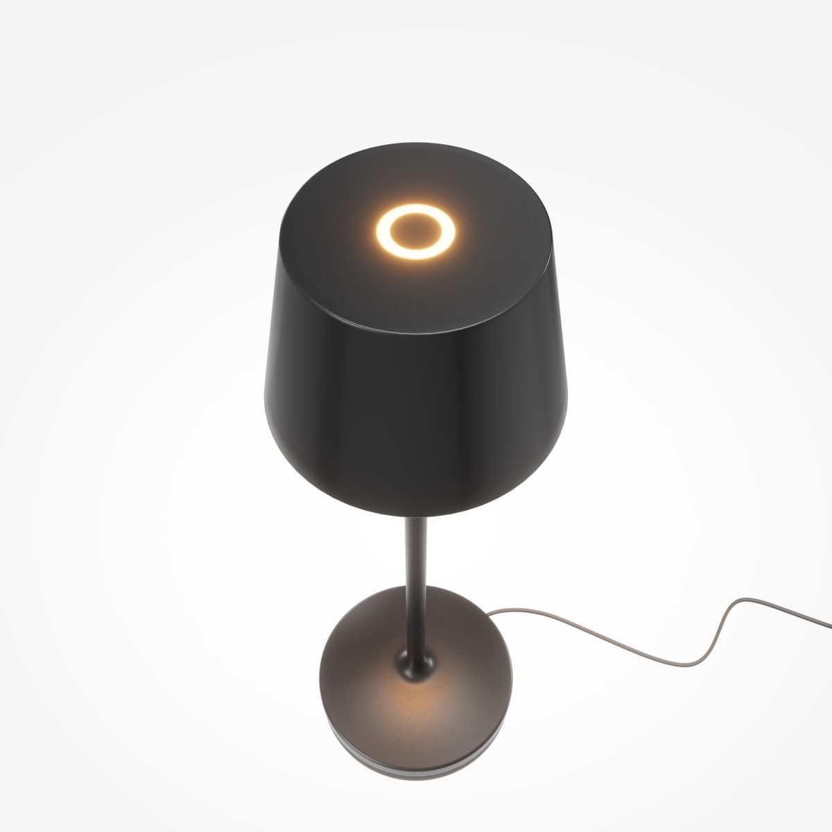 настольная лампа с аккумулятором maytoni nook mod494rl-l1bk