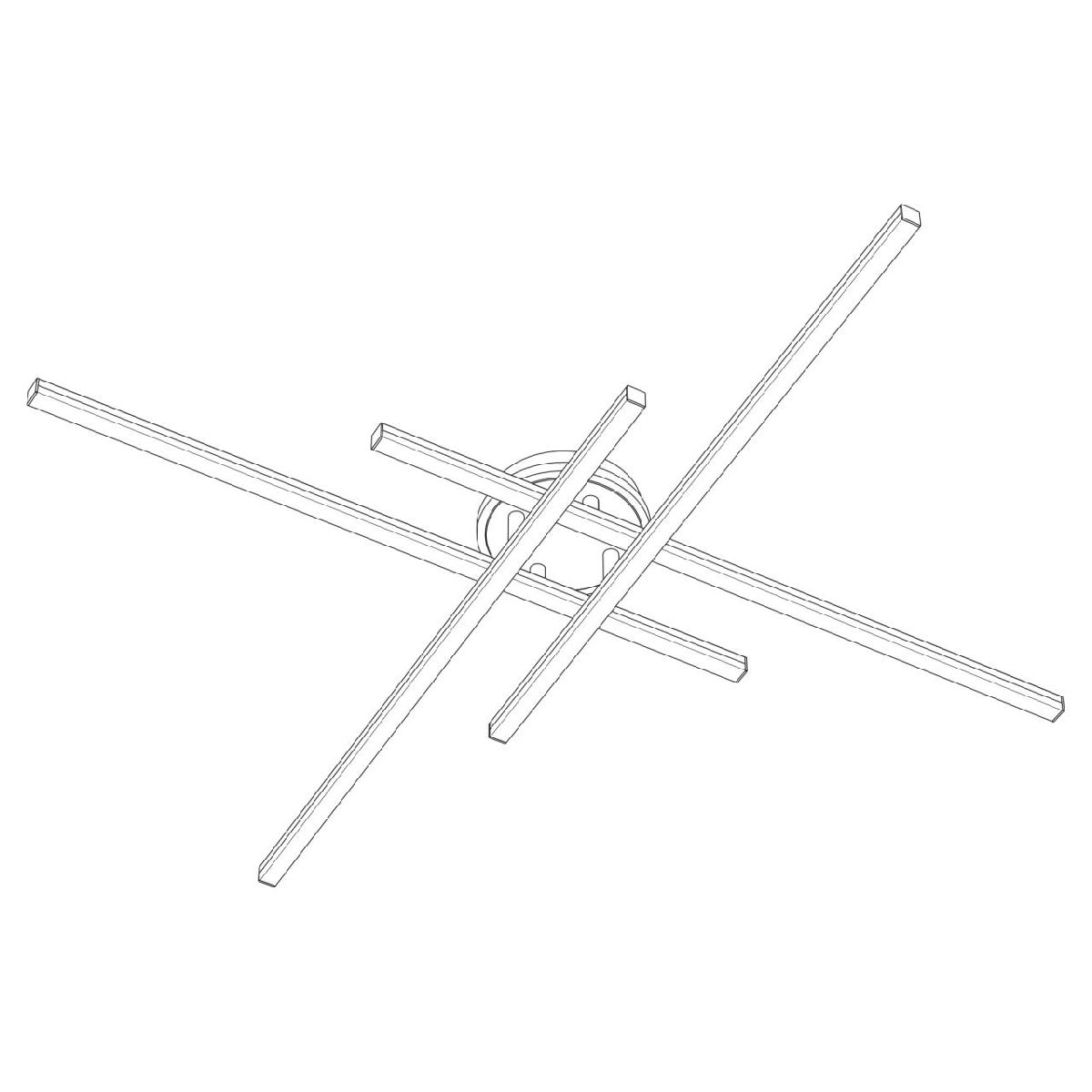 потолочная люстра citilux trent cl203641