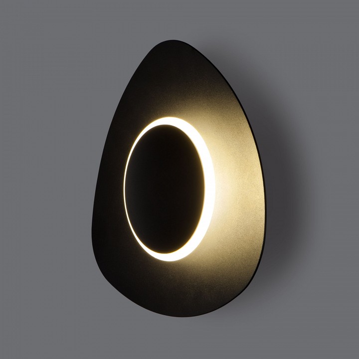 накладной светильник eurosvet scuro 40151/1 led черный