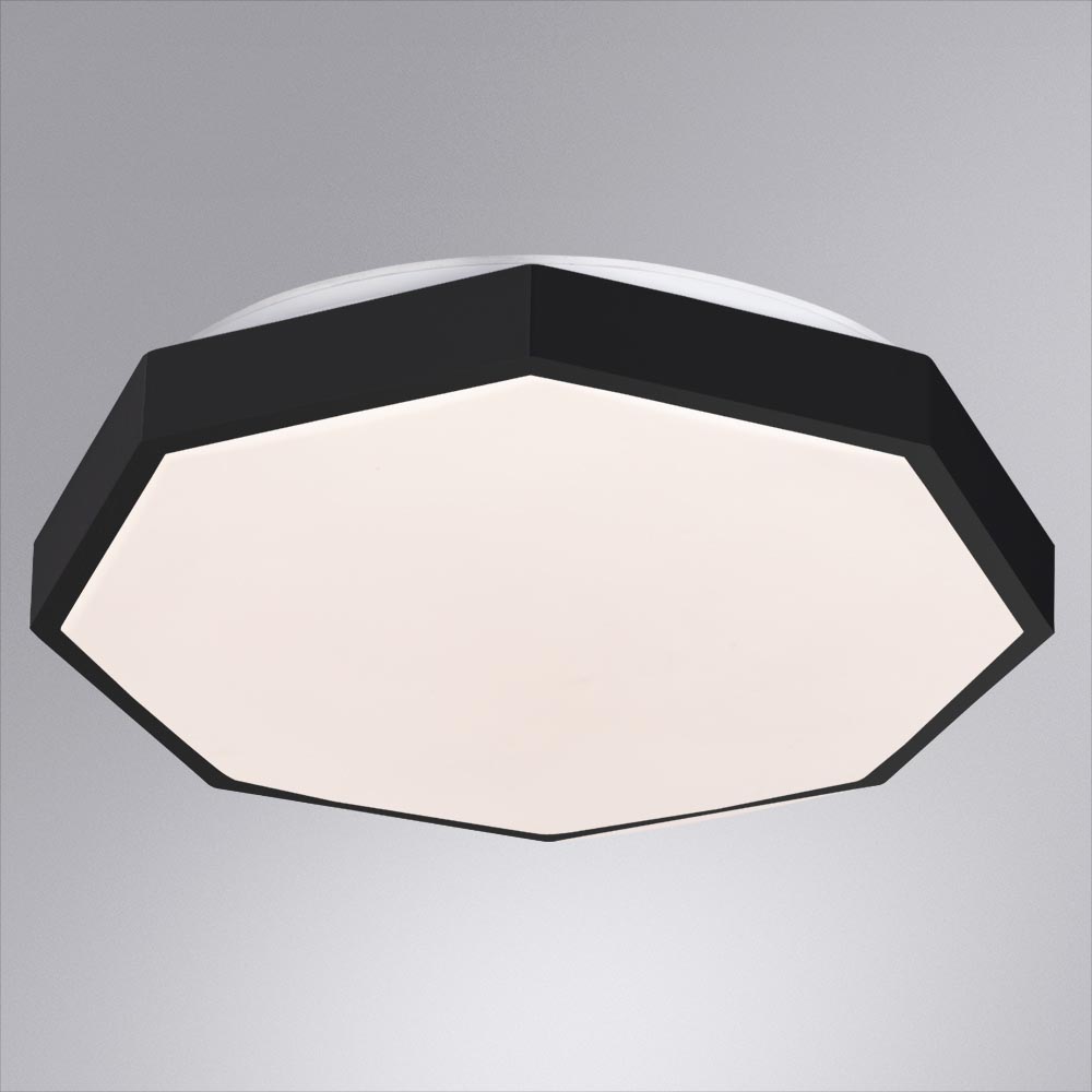 потолочный светодиодный светильник arte lamp kant a2659pl-1bk