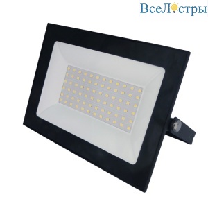 ULF-F21-70W/3000K IP65 200-250В BLACK