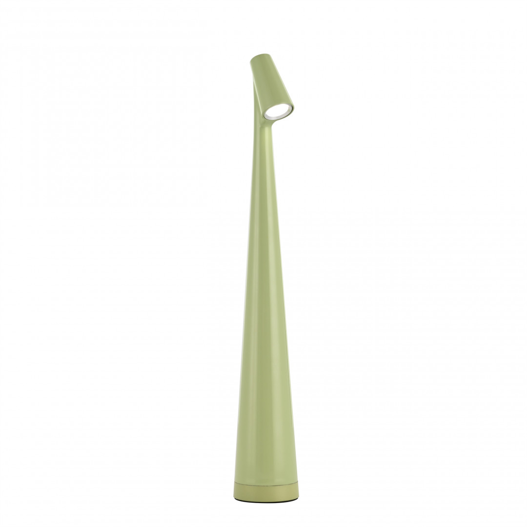 настольная лампа arte milano 128101/h350/3-6k/3w green