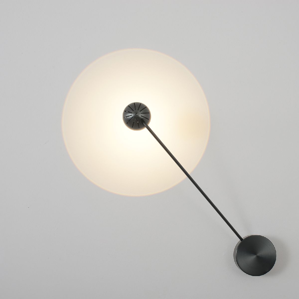 настенный светильник crystal lux alto ap5w led black
