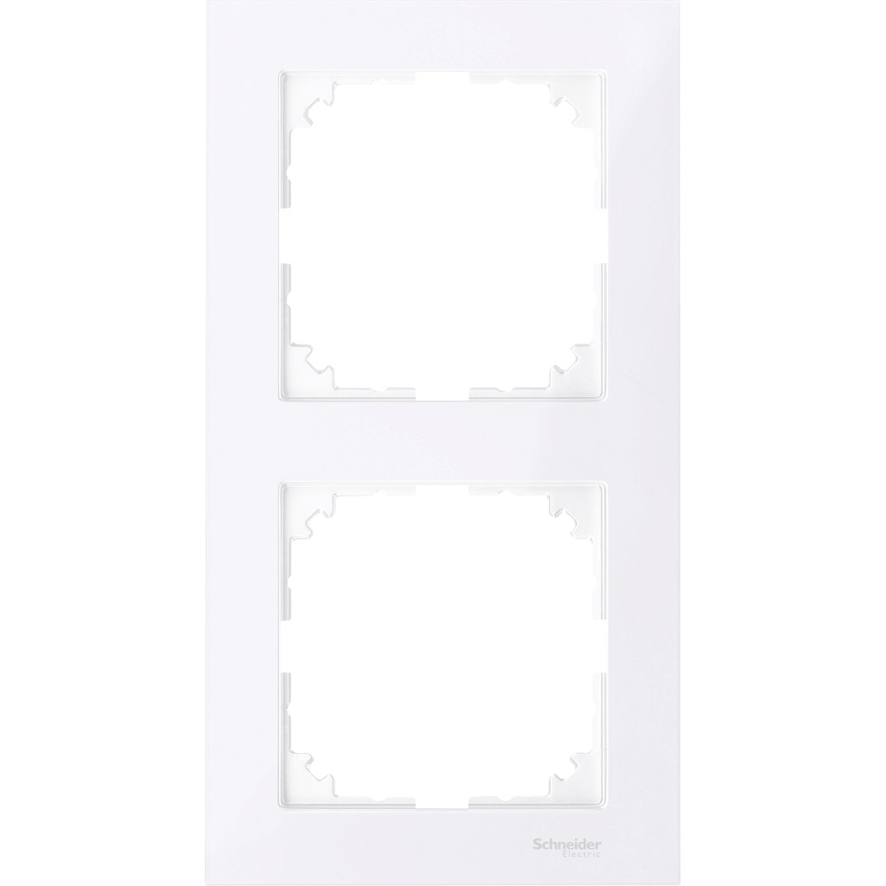рамка на 2 поста schneider electric merten mtn4020-3625