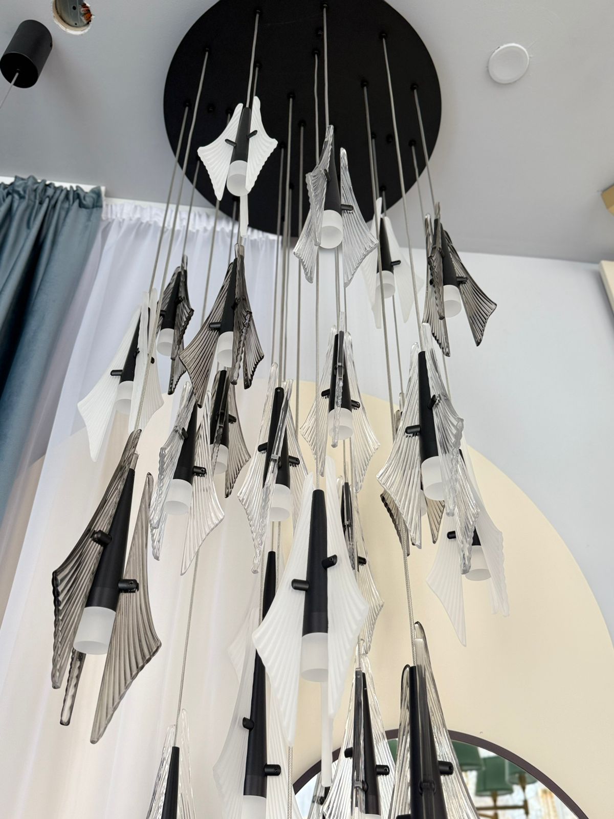 каскадная люстра odeon light l-vision afalina 5442/69l