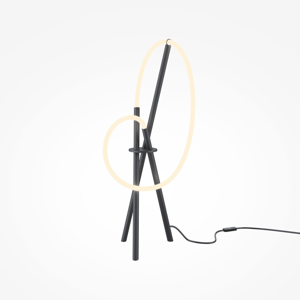 настольная лампа maytoni crochet mod369tl-l15b3k