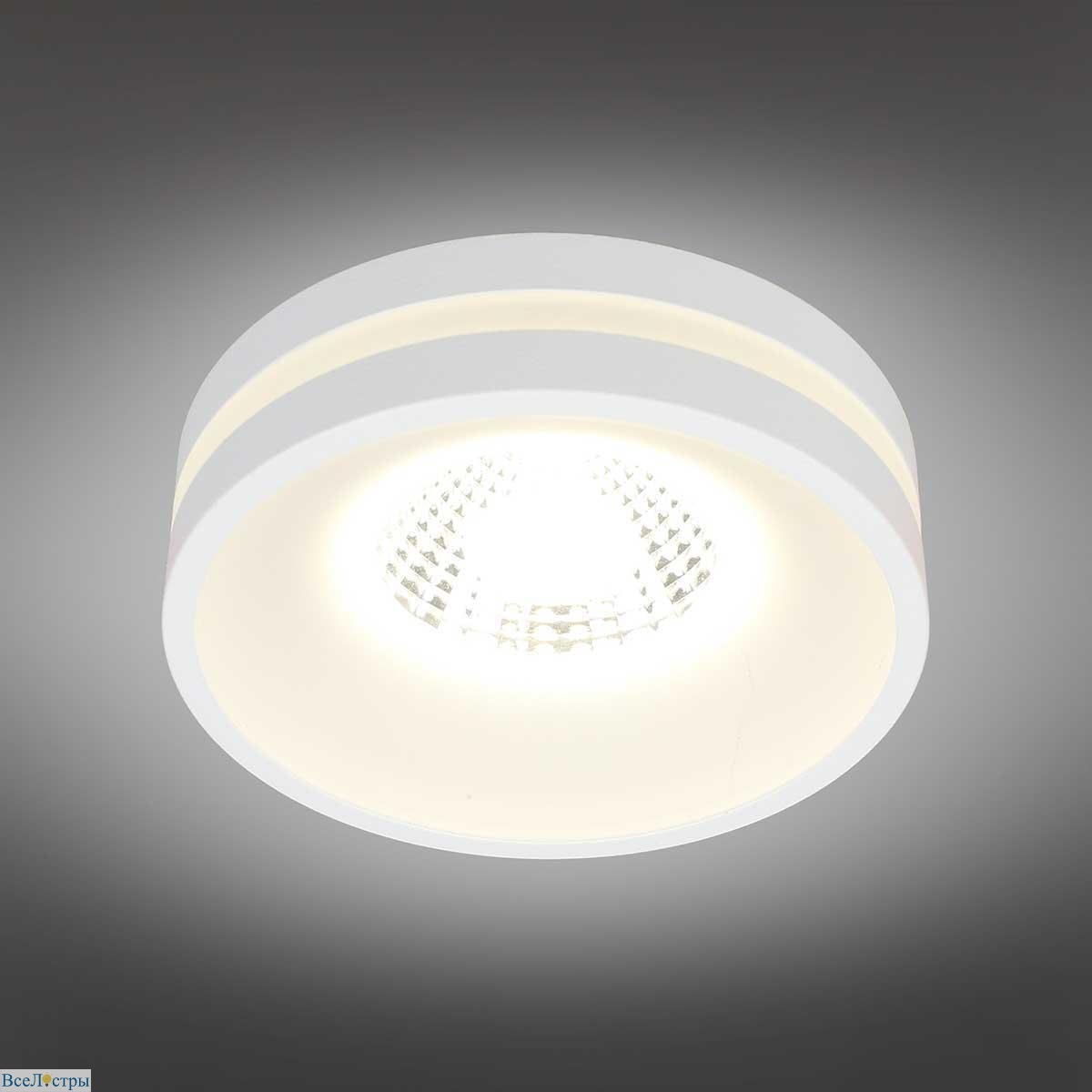 встраиваемый потолочный светильник omnilux napoli oml-102709-06