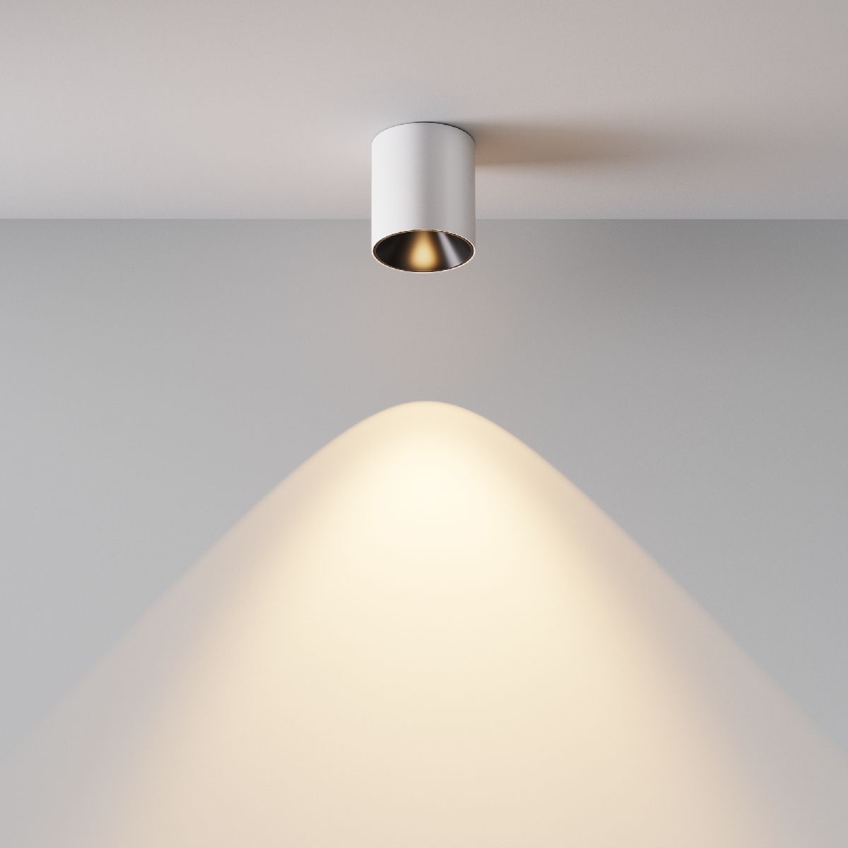 накладной светильник maytoni alfa led c064cl-5w3k-rd-wb
