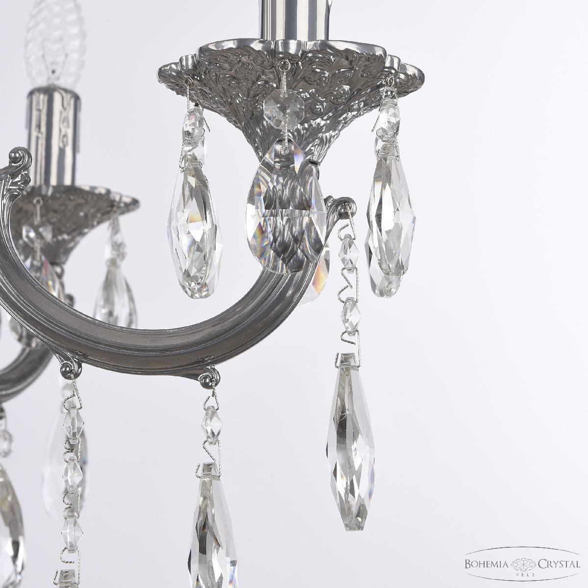 подвесная люстра bohemia ivele crystal al78101/6/210 b cg