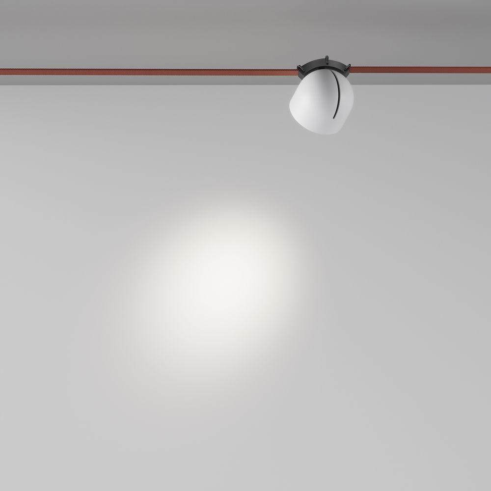 подвесной светодиодный светильник maytoni technical pendant system parity cup tr124b-12w4k-m-w