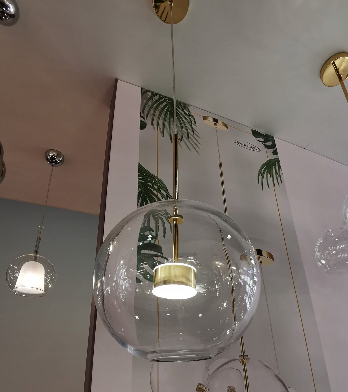 подвесной светильник odeon light bubbles 4640/12l