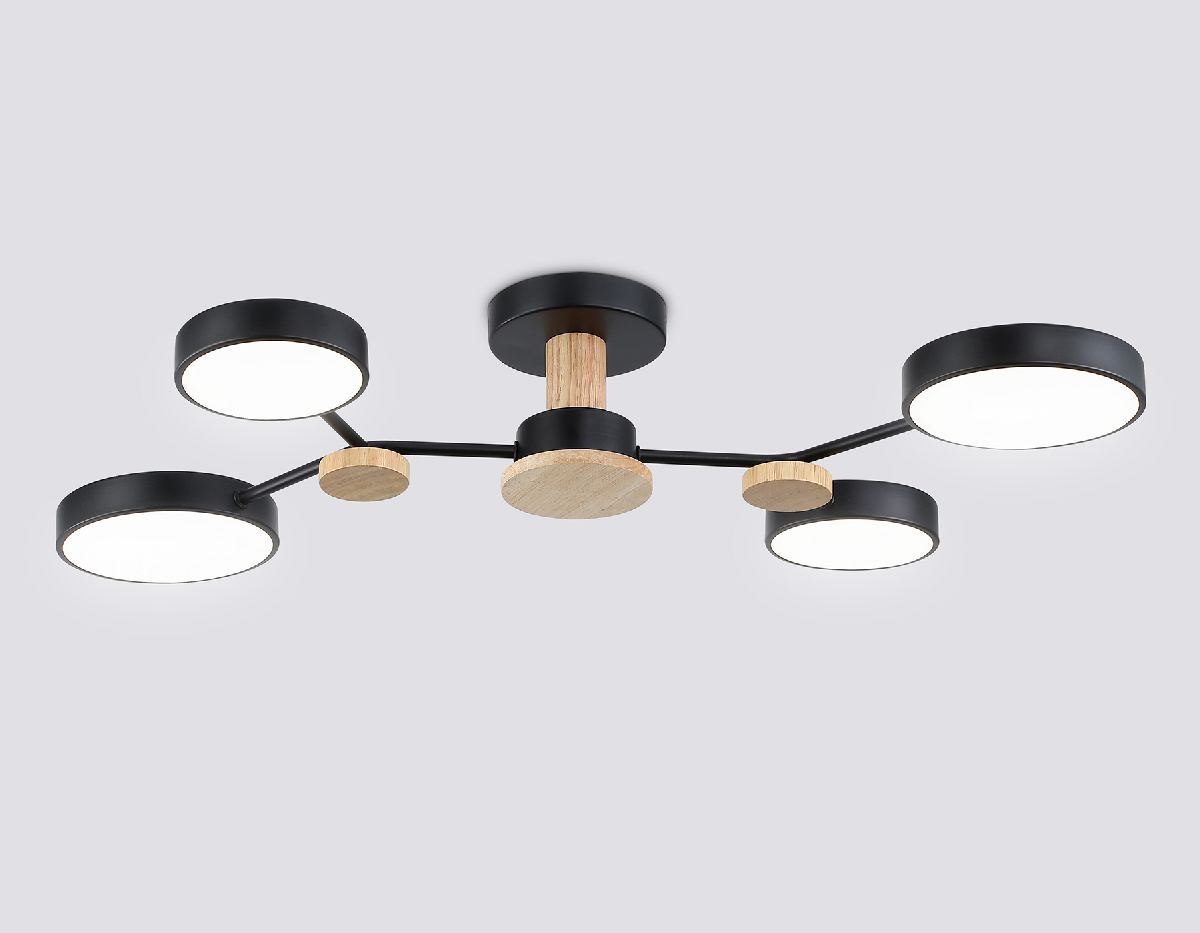 люстра на штанге ambrella light linetech comfort fl4860