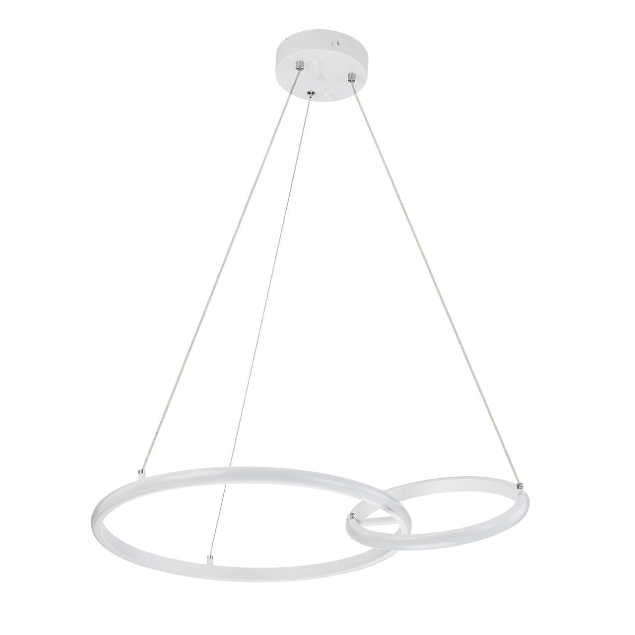 подвесной светодиодный светильник escada relation 10230/2led white