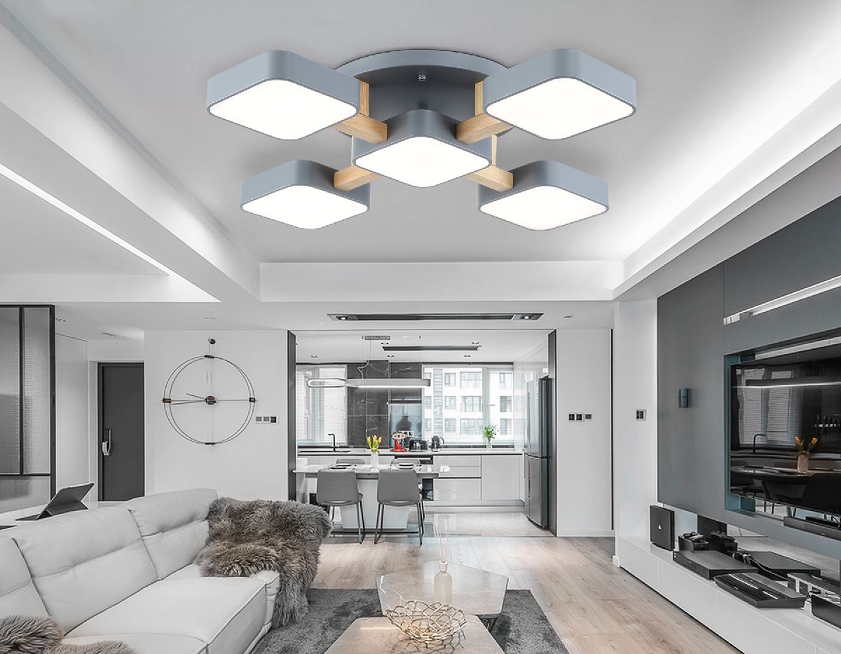 потолочная люстра ambrella light linetech comfort fl4882