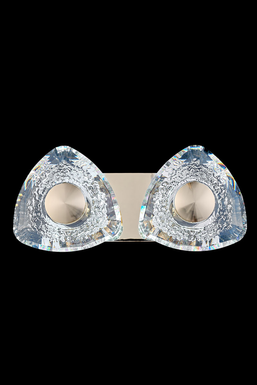 бра iris le7913/2w gold