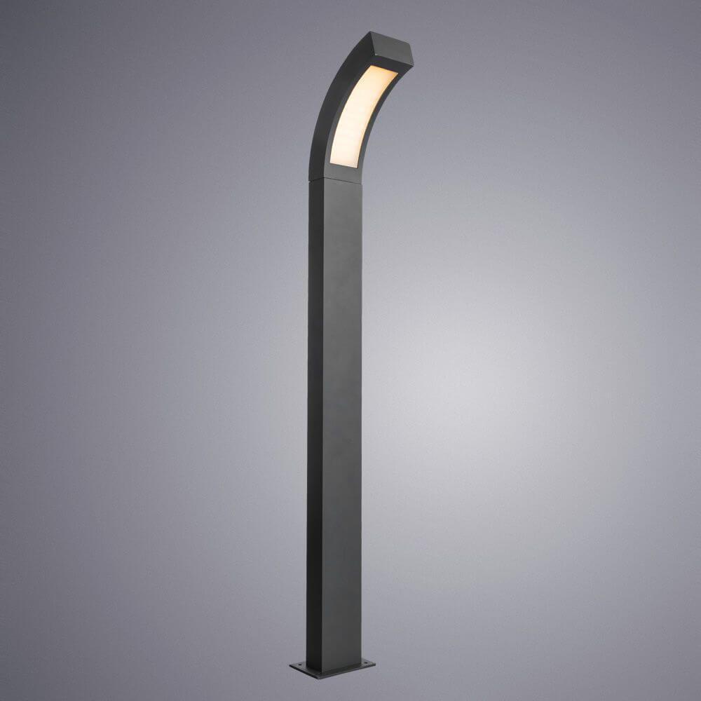 уличный светодиодный светильник arte lamp accenno a8101pa-1gy