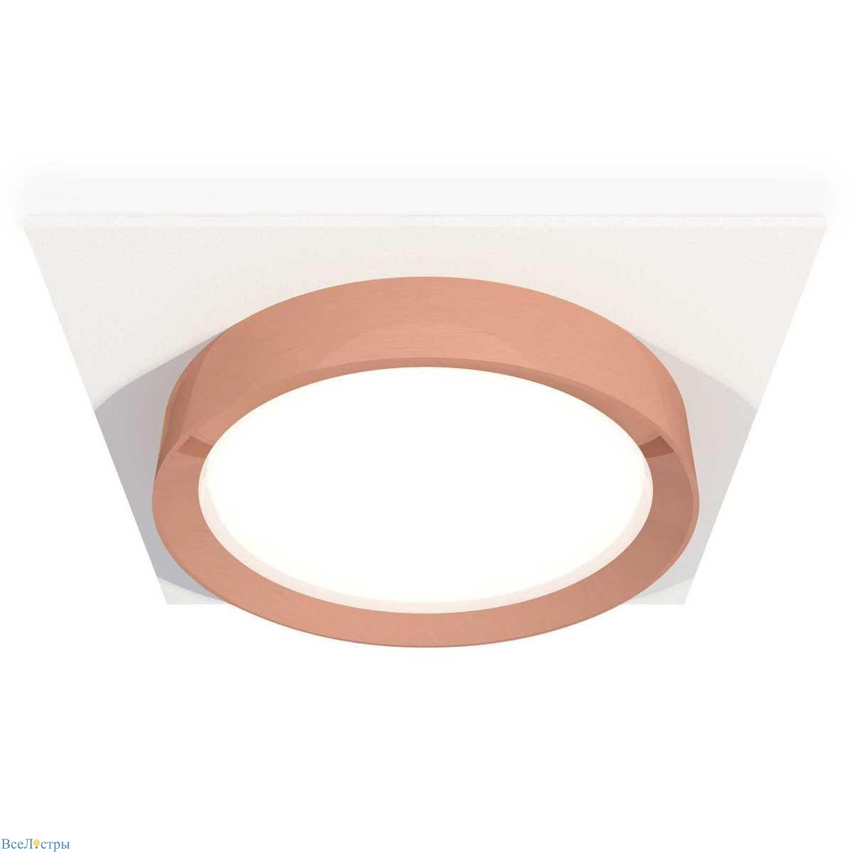 комплект встраиваемого светильника ambrella light techno spot xc (c8061, n8126) xc8061006