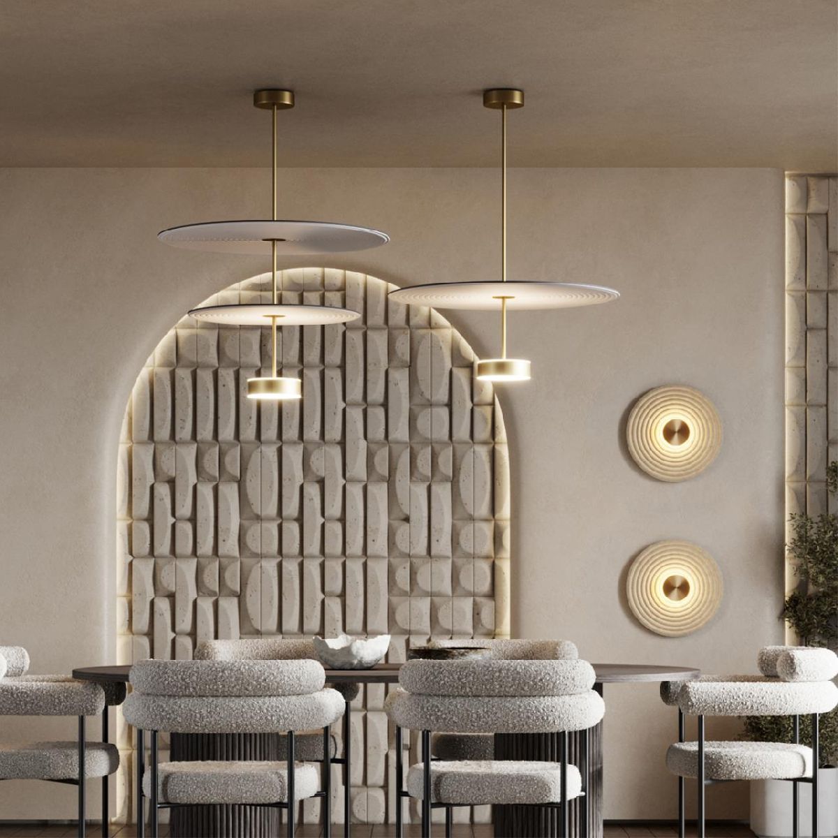 подвесной светильник odeon light felt 7035/20cl