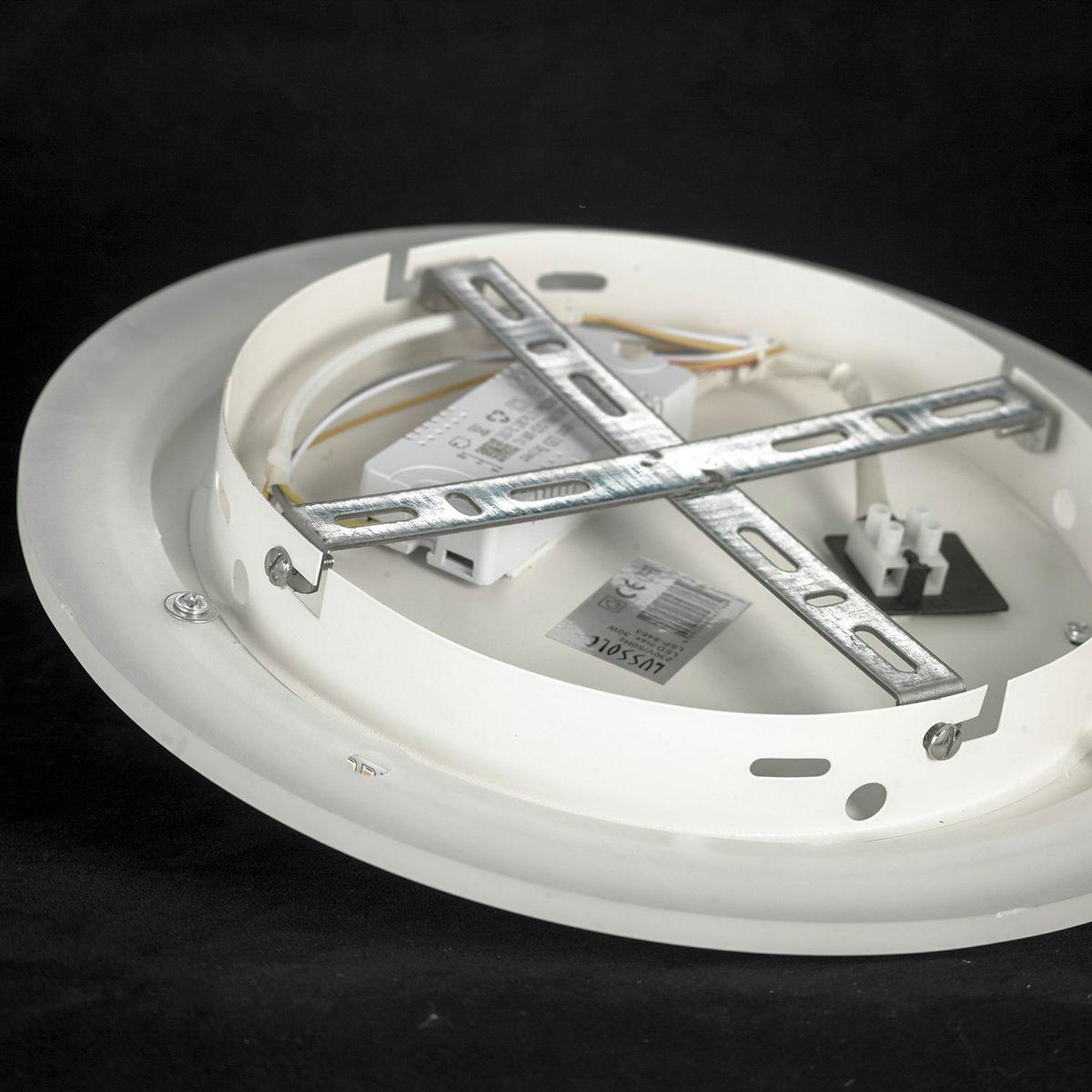 потолочный светодиодный светильник lussole lgo moonlight lsp-8463