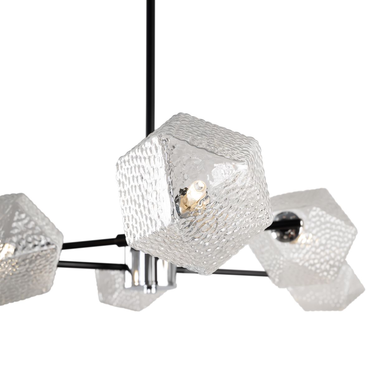 люстра на штанге freya floristic fr5328cl-06b
