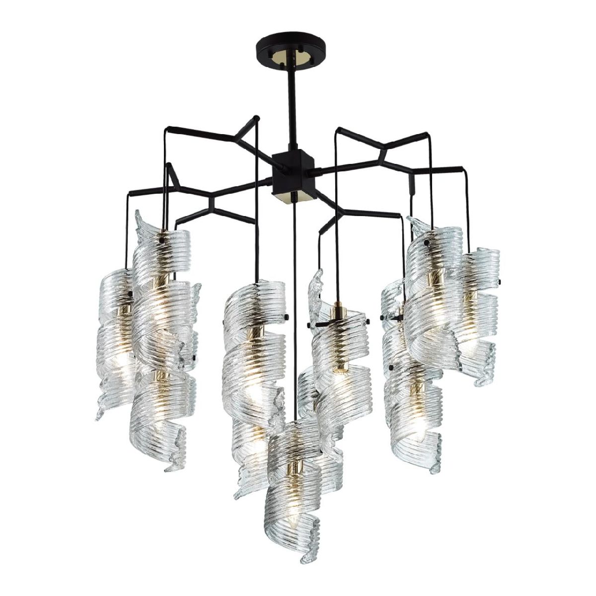люстра на штанге odeon light fusilli modern 5439/13