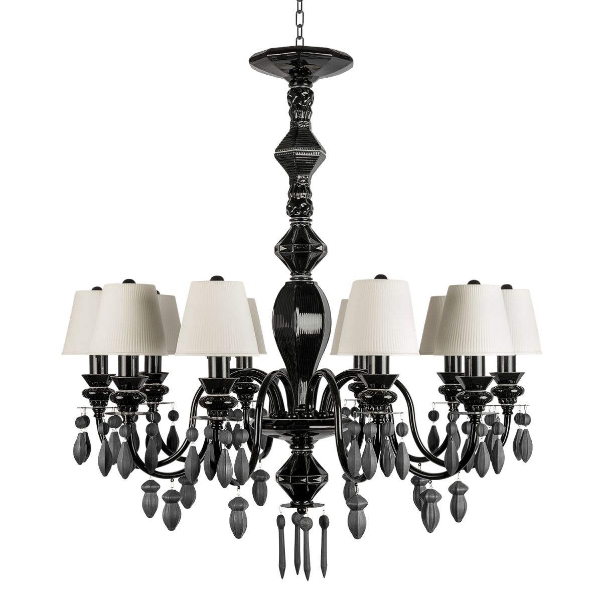 подвесная люстра loft it grace 10203/10 black