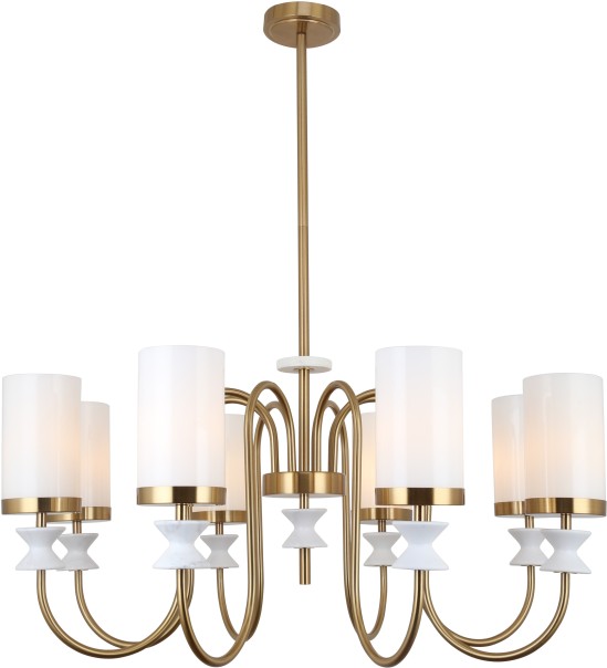 люстра на штанге stilfort мрамарис 1054/05/08p