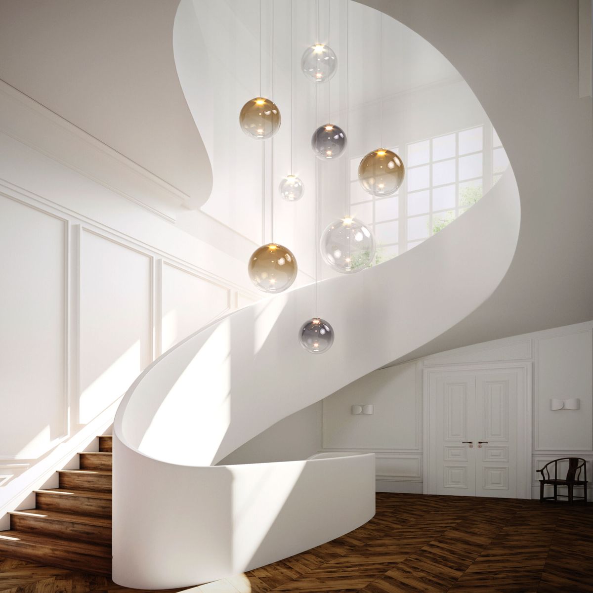 подвесной светильник eurosvet wonder 50230/1 led прозрачный a058633