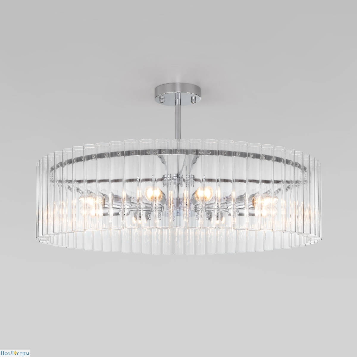 люстра на штанге bogates flamel 374/8 a060891