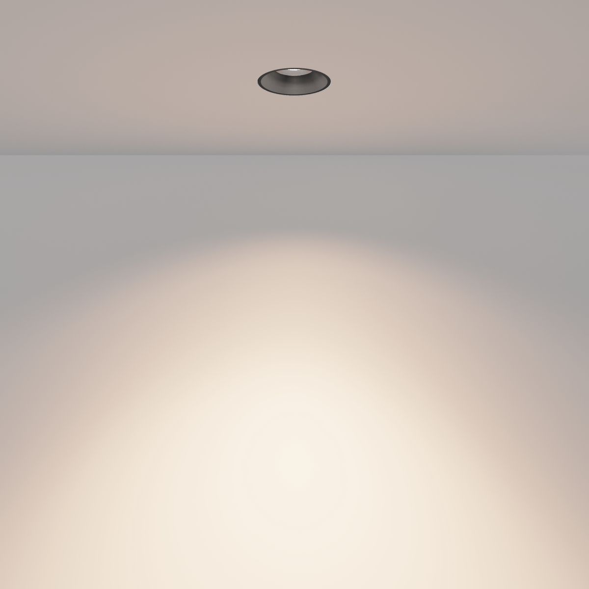 встраиваемый светильник maytoni technical mini dl059-7w4k-trs-b