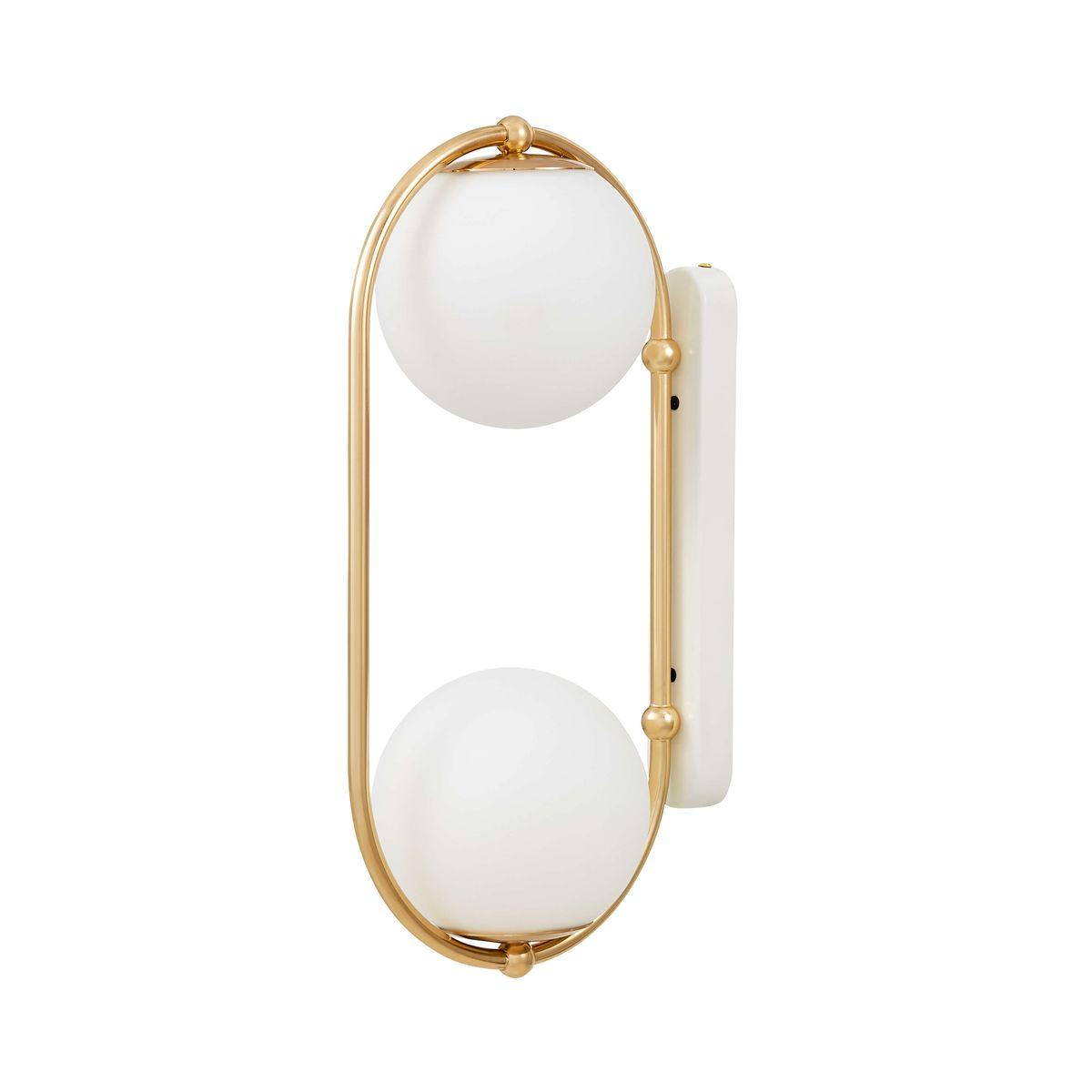 бра lumina deco panari ldw 1210-2 bk
