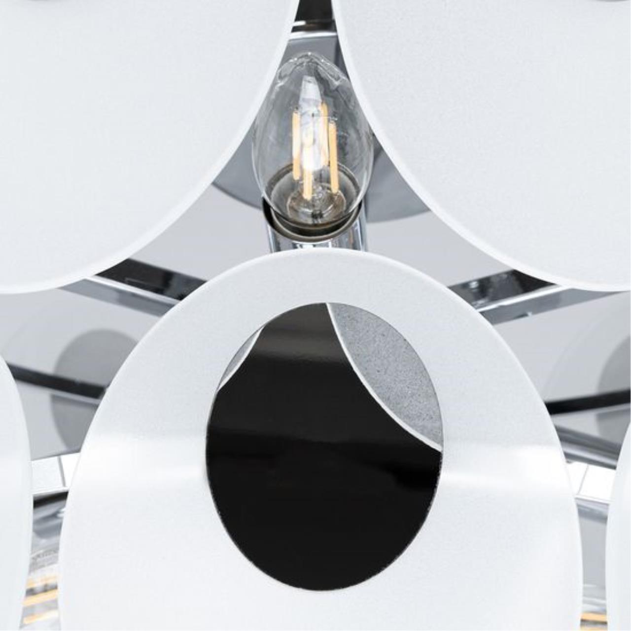 подвесная люстра arte lamp rosabella a4067lm-11cc