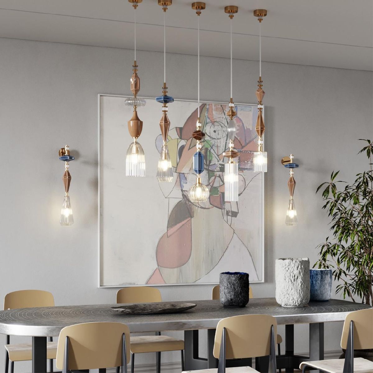 подвесной светильник odeon light terra modern 5414/1