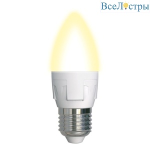 LED-C37 7W/3000K/E27/FR/DIM PLP01WH картон