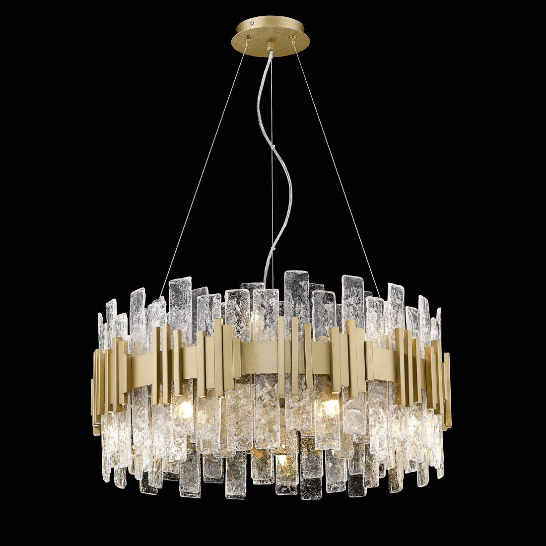 подвесная люстра delight collection p68073-14 gold
