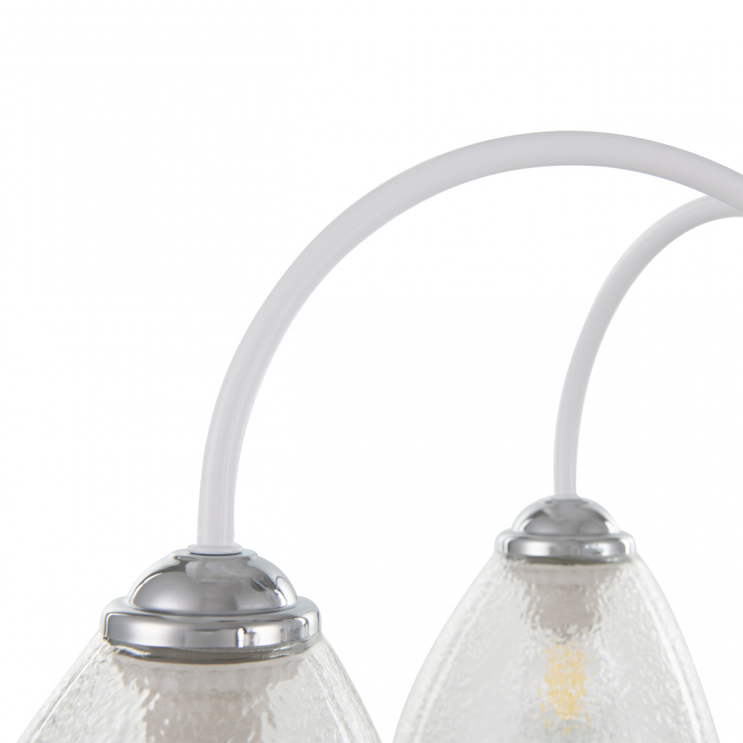 люстра на штанге arte milano napoli 321410/5 cr+wh