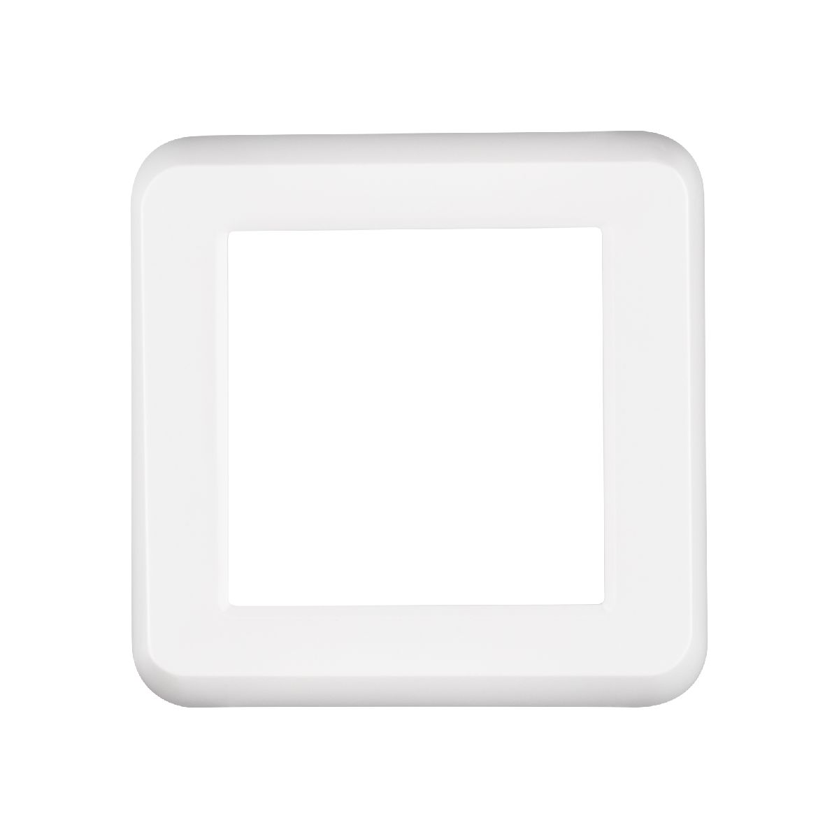 рамка одноместная arlight frm-versa-pl-1-wh 043767