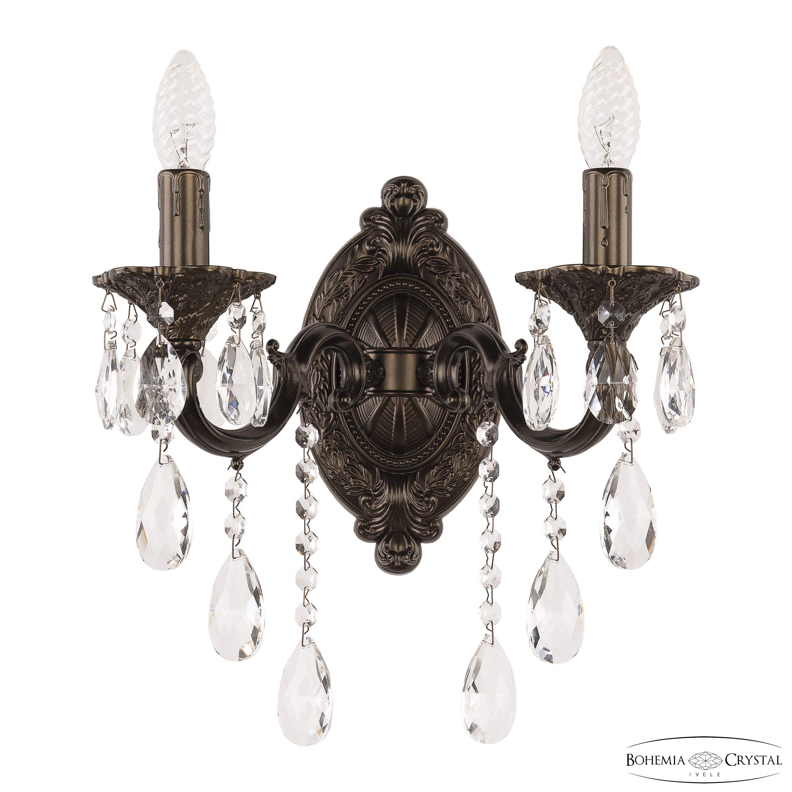 бра bohemia ivele crystal al7801b10/2/175 b pd