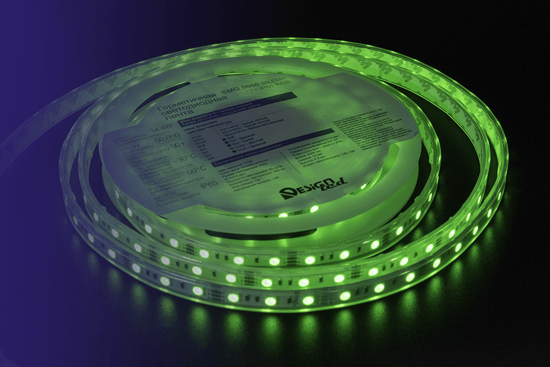 светодиодная лента designled dsg560-12-rgb-65 001489