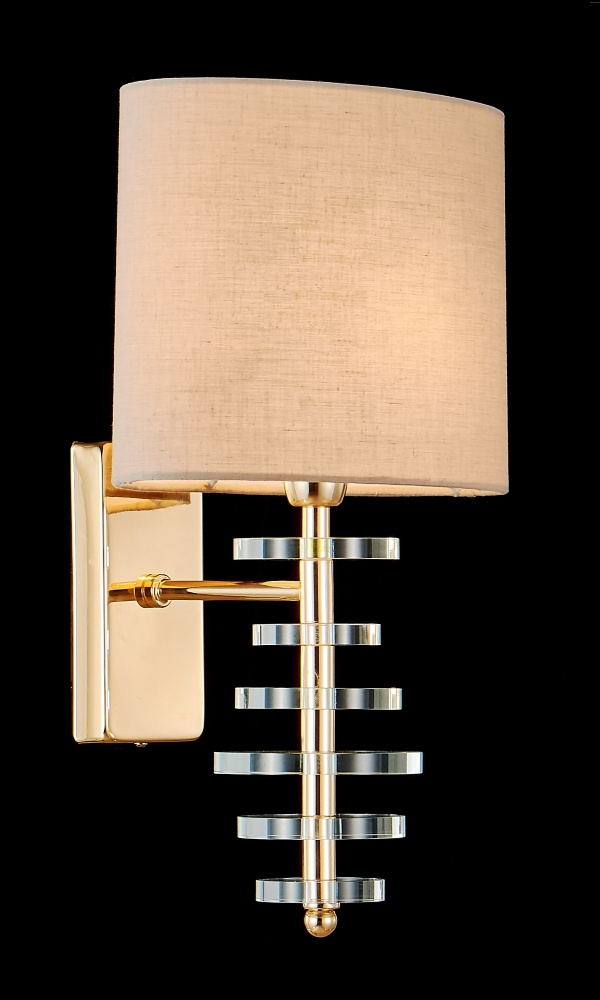 бра crystal lux armando ap1.2 gold