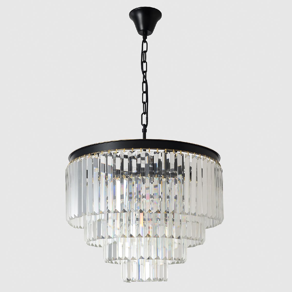 подвесная люстра crystal lux maxime sp6 black