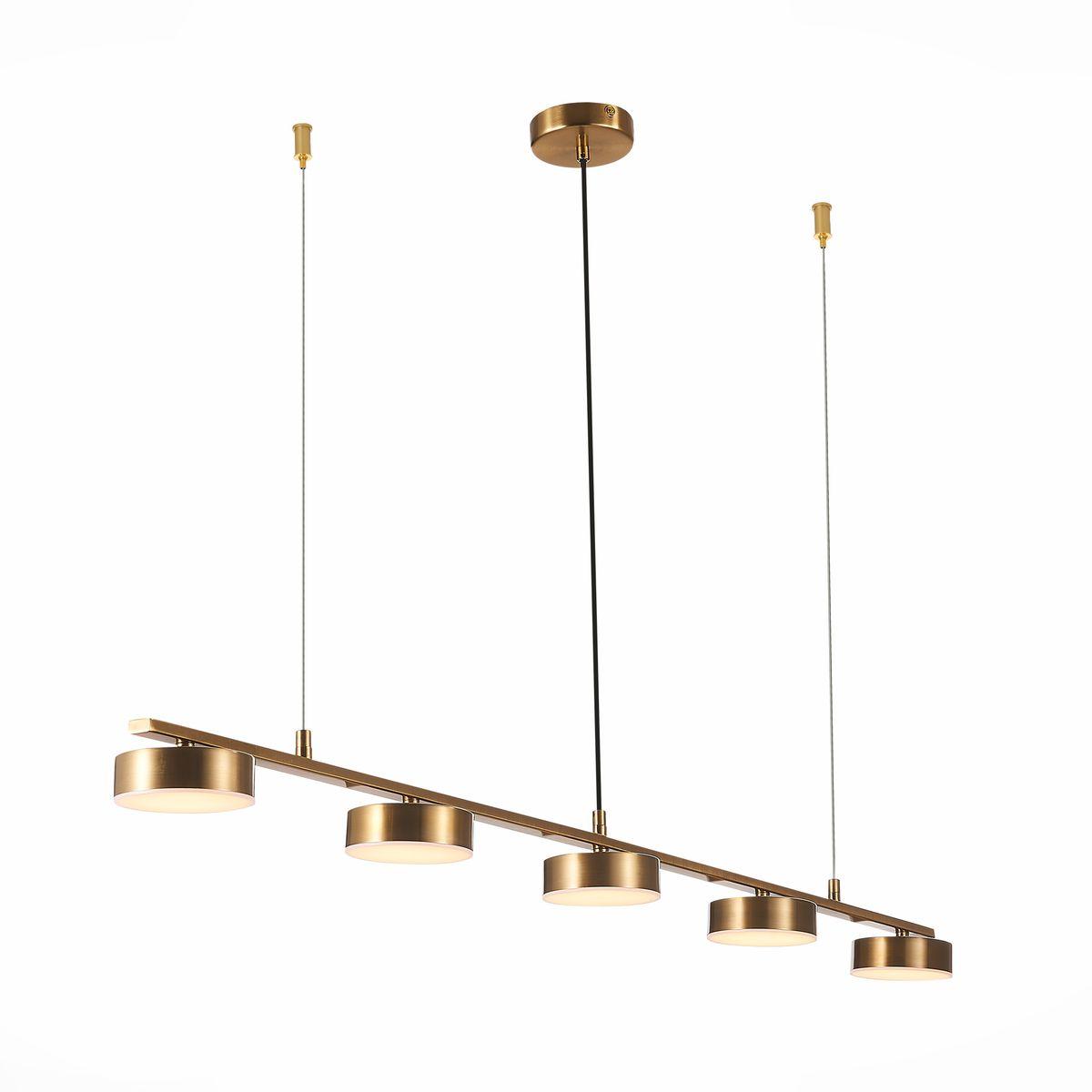 подвесная светодиодная люстра st luce pances sl6000.303.05